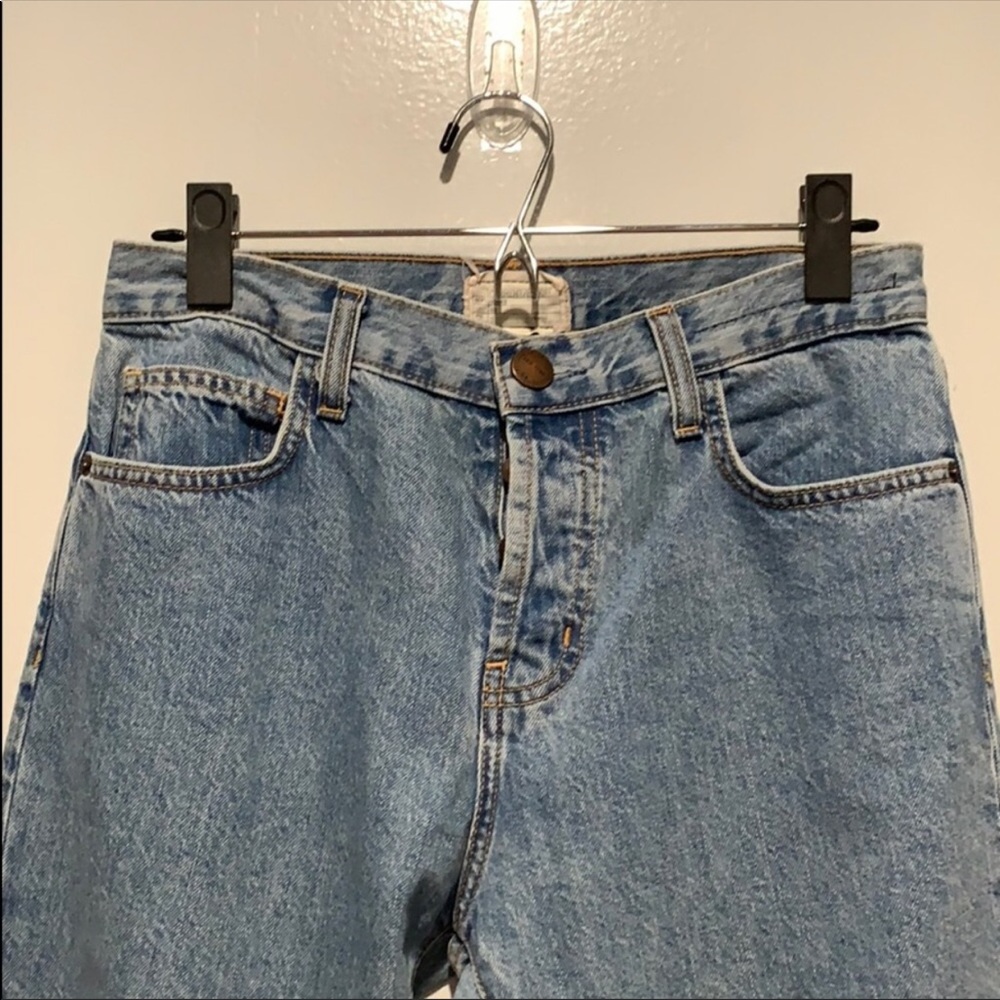 Current Elliott Raw Hem Button Fly Jeans NWOT